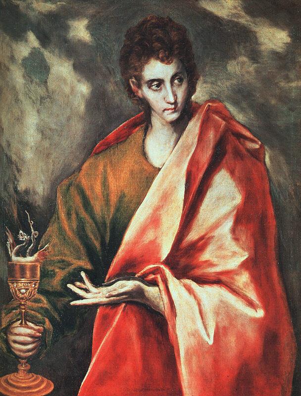 El Greco St. John the Evangelist oil painting image